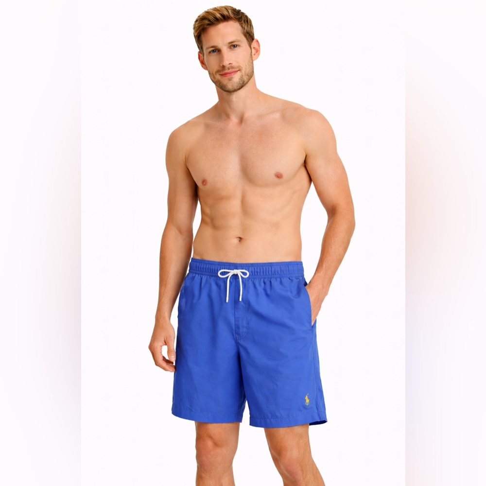 Polo Ralph Lauren Men’s Swim Trunks Big & Tall 3XB Lined Blue NWT 6”